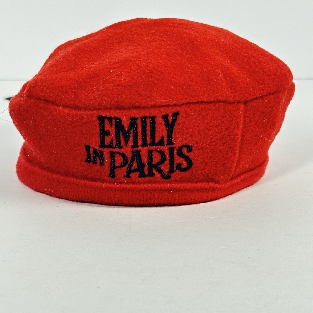 Dog or Cat Beret Hat Emily in Paris French Artist Beanie Pet Dog XS/SM